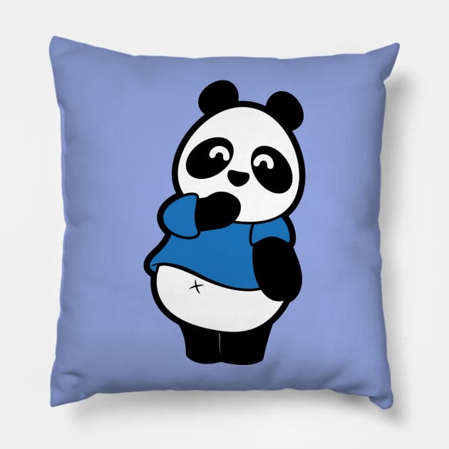 Panda Tooniefied Pillow by Tooniefied