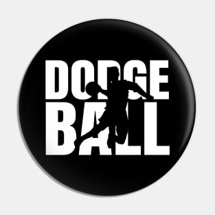 Dodgeball Player Dodge Ball Pin