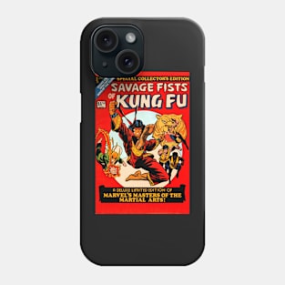 Comic No 1 First Edition - Savage Fists of Kung Fu Phone Case