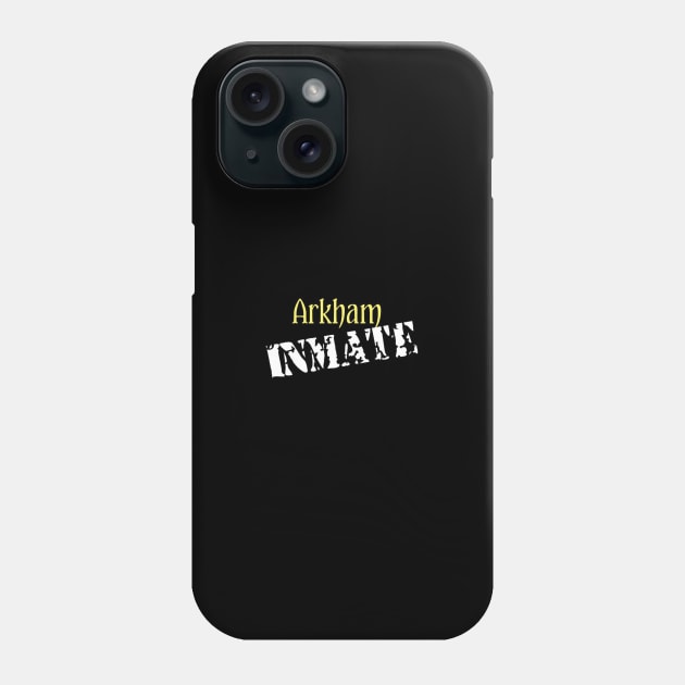 Arkham Inmate Phone Case by Psychosis Media