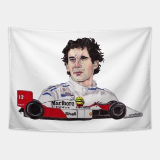 Ayrton Senna Tapestry