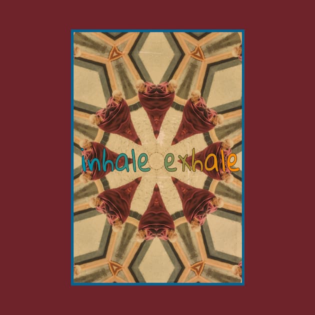 Inhale, Exhale A monk Mandala by Michi&Co.