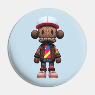 Hypebeast Kaws Figures Pin