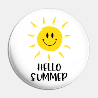 Hello Summer Pin