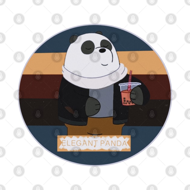 Elegant panda by PINE