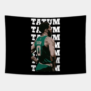 Jayson Tatum Basketball Tapestry