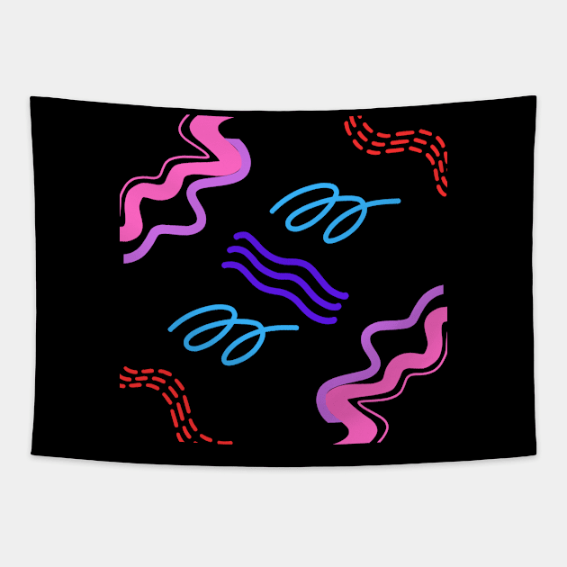 Wiggle Tapestry by PapaMatrix