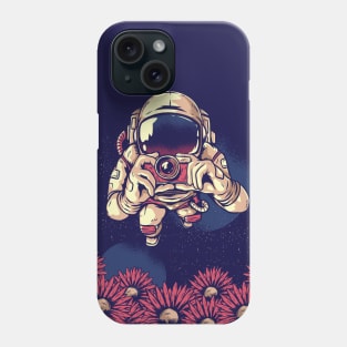 Astronaut Photographer Phone Case