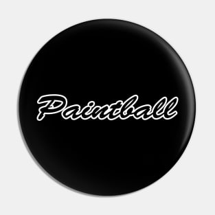 Paintball Pin