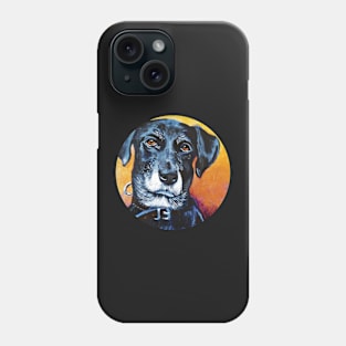 MOLLY ROUND STICKER Phone Case