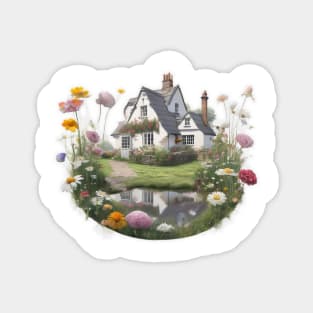 Farm house Cottage Magnet