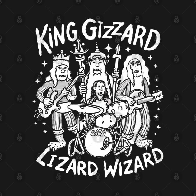 King Gizzard & the Lizard Wizard - Fanmade by Aldrvnd