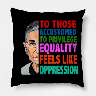 Ruth Bader Ginsburg Pillow