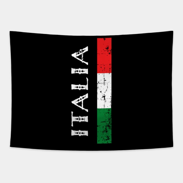 I Love Italia Italy Flag Italian Heritage Tapestry by SnugFarm