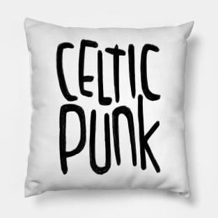 Irish Music, Celtic Punk Pillow
