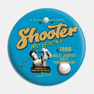 Shooter's Golden Jacket Tournament Pin