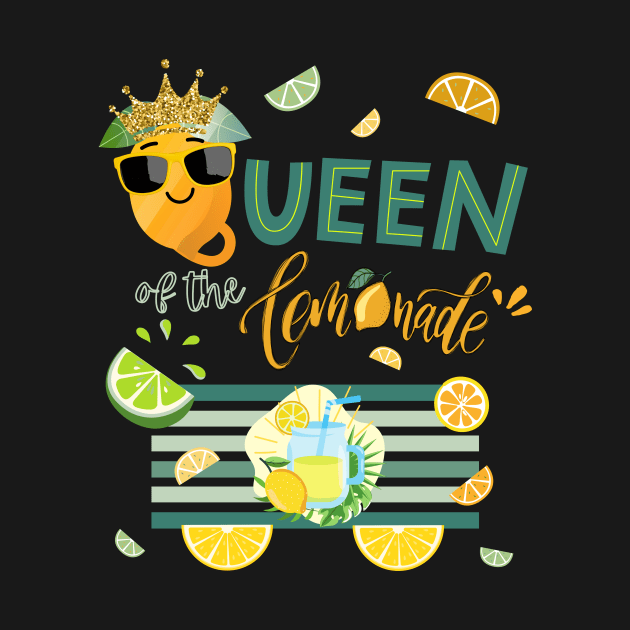 Queen of Lemonade Stand National Lemon Juice Day by AimArtStudio