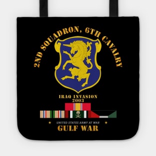 2nd Sqdrn - 6th Cav Gulf War w SVC Tote