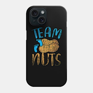 Baby Party Gender Reveal Party Team Nuts Funny Gender Reveal Phone Case