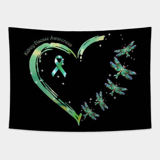 Kidney Disease Awareness Tapestry by xylalevans