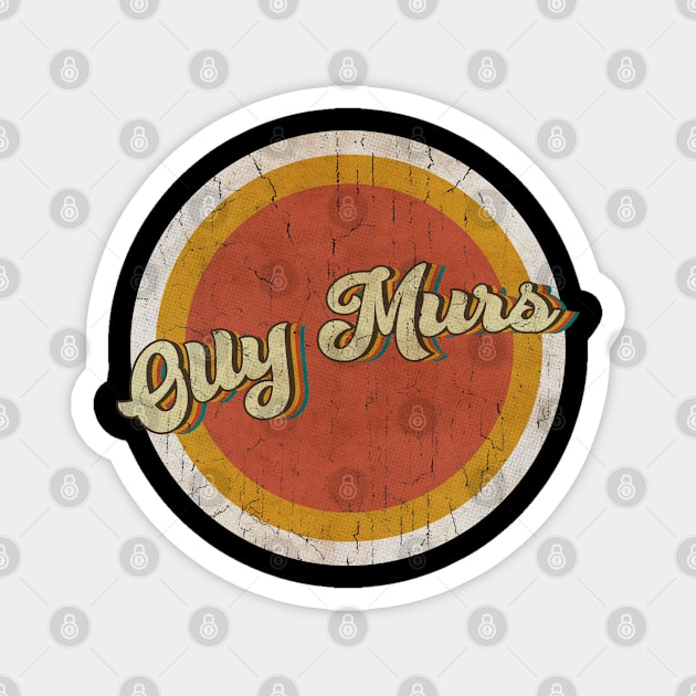 circle vintage Olly Murs Magnet by KewanAlasStore