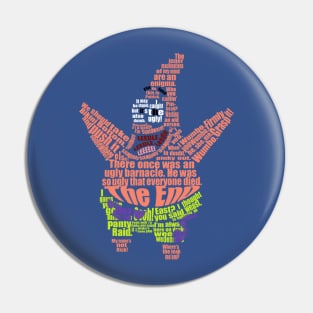 Patrick Star Quote Collage Pin