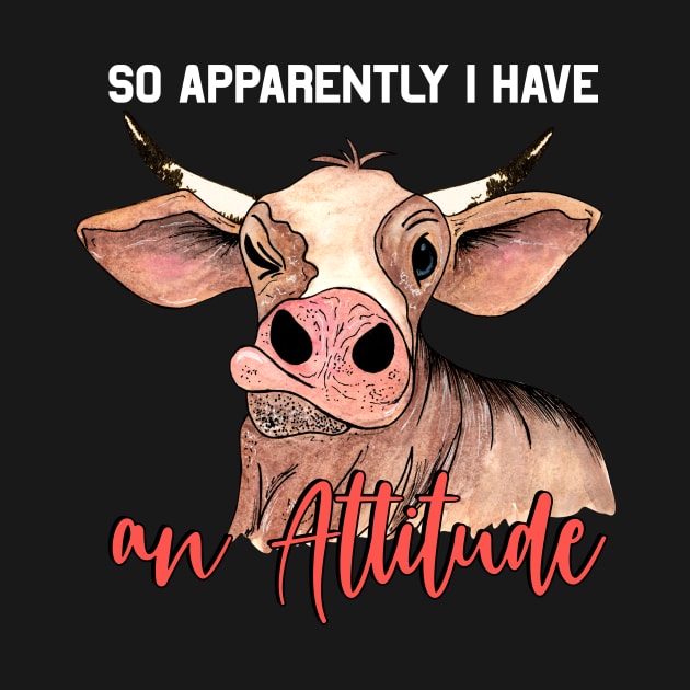 Heifer with attitude by Designs by Ira