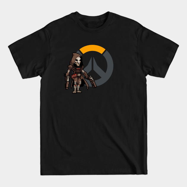 Disover Overwatch - 16-Bit Reaper W/ Logo - Overwatch - T-Shirt