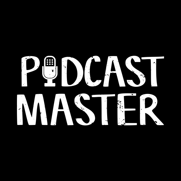 Cute & Funny Podcast Master Podcasting - Master Of The Podcast - Kołek