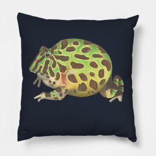 Argentine Horned Frog :: Reptiles and Amphibians Pillow