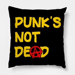 punk not dead Pillow