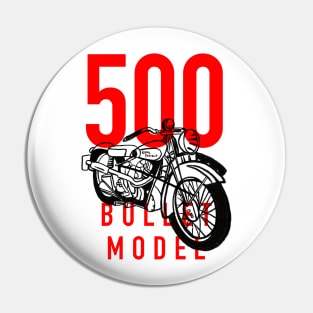 Royal enfield 500 bullet model vintage cool motorcycles Pin