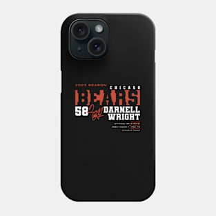 Wright - Bears - 2023 Phone Case