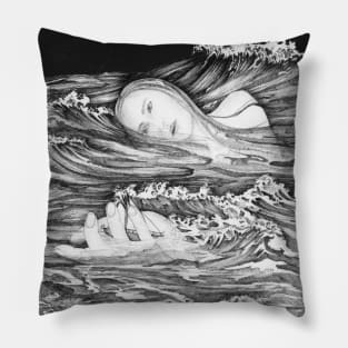 Goddess of the Tides Pillow