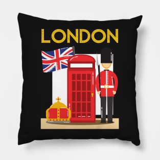 I Love London UK Travel more Wanderlust love Explore the city travel London souvenir Pillow