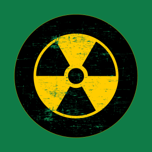 Mod target RadioActive sign distressed T-Shirt