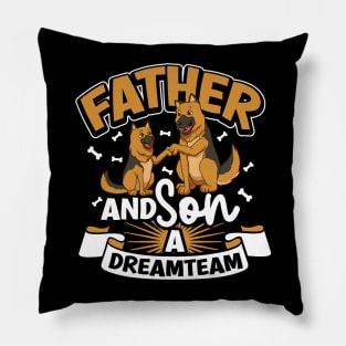 The dreamteam - father and son Pillow