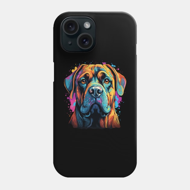 English Mastiff Rainbow Phone Case by JH Mart