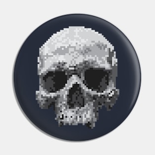 Skull Pixel Pin