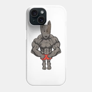 Buffed gym rat pump cover staffordshire Phone Case