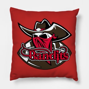 Bandits Football Logo Pillow