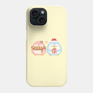 Festive Pingu Couple Phone Case