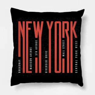 New York Stylish Pillow