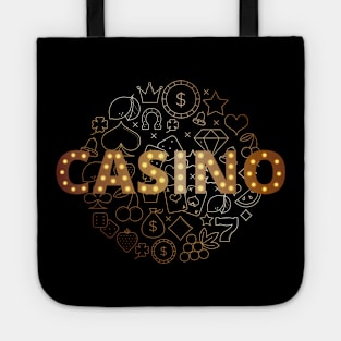 casino doodles Tote