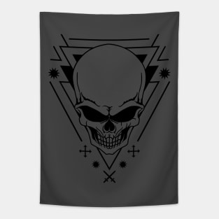 Skull Smile Starshine Tapestry