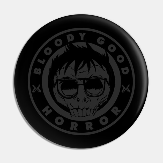 BGH Blackout Pin by Bloody Good Horror Spooky Store