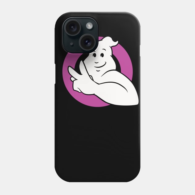 Ghostbuddy 1989 (Mood Slime Pink) Phone Case by BGSchoolcraft