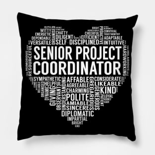 Senior Project Coordinator Heart Pillow