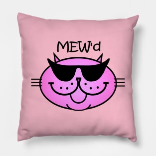 MEW'd - Purrty in Pink Pillow