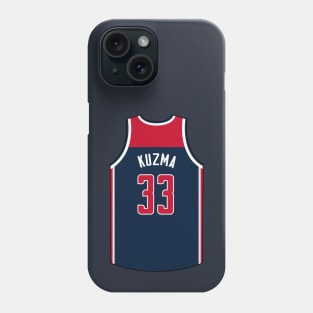 Kyle Kuzma Washington Jersey Qiangy Phone Case